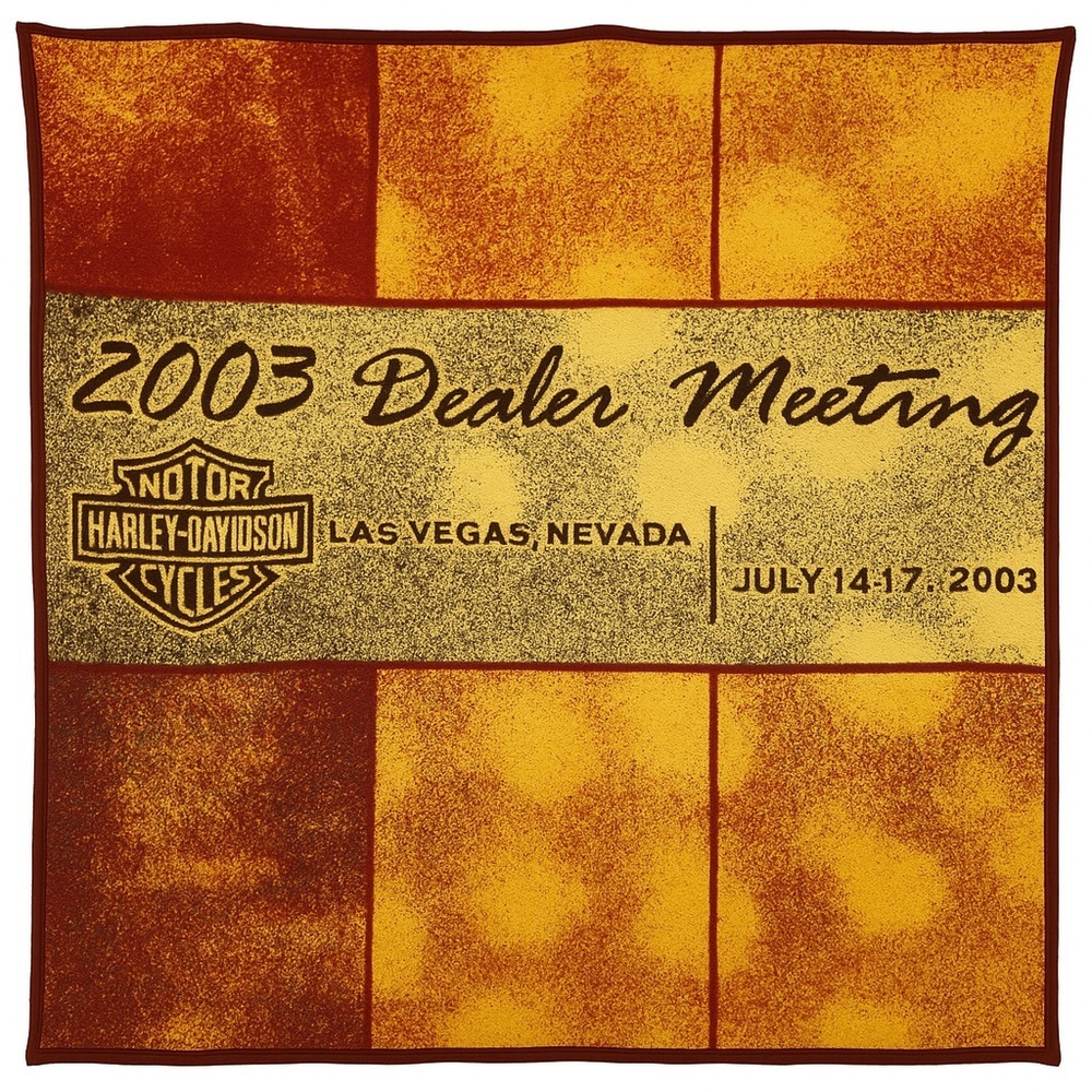 Harley-Davidson Vintage 2003 Soft Blanket